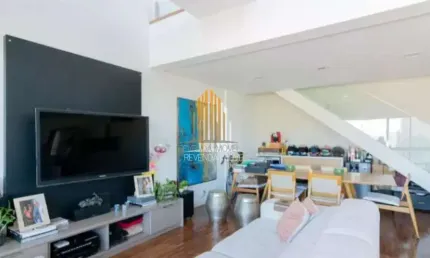 Limit Funchal na Vila Olímpia - Apartamento DUPLEX à venda, com 123m², 1 quarto e 3 vagas