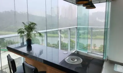 Condomínio spsh - jardim caravelas - apartamento de 84m² com 3 dormitórios 1 suíte e 2 vagas.