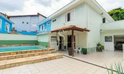 Casa com Piscina  vila mariana  com 280m², 3 quartos 1 com suíte  6 vagas Casa a venda Vila Mariana.