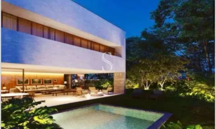 Condomínio Oás, Alto da Boa Vista - Casa em Condomínio de 727,77m² com 3 suites, 4 banheiros e 4 vag