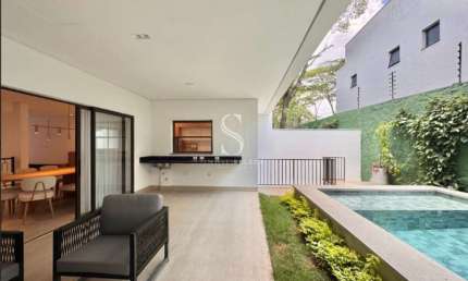 Condomínio VISTA908 Santo Amaro - Casa de 377m² com 4 suites e 4 vagas.