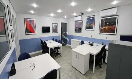Edificio park office center, agua branca- conjunto comercial de 100m² com 2 salas, 2 banheiros, copa