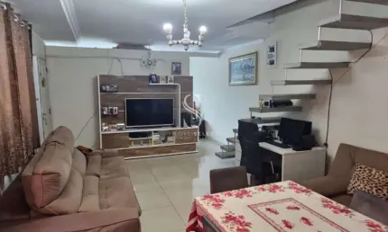Jardim panorama - casa de 132m² com 2 dormitorios, 2 banheiros e 3 vagas