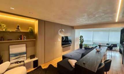 Condomínio Mandarim no Brooklin, Apartamento de 51m² com 1 suíte, 1 vaga.