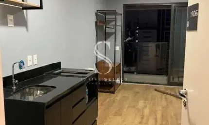 Edifício Go Platô em Vila Pompéia - Studio de 27m² 1 quarto, 1 banheiro e 1 sacada.