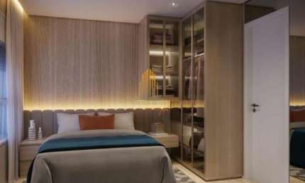 Yellow São Paulo Morumbi, Apartamento de 59m² com 2 dormitórios, 1 suíte e 1 vaga.
