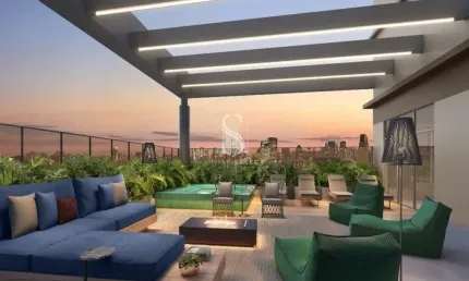 Condomínio helbor open mind na chácara santo antônio, apartamento duplex garden de 262m² com 2 suíte