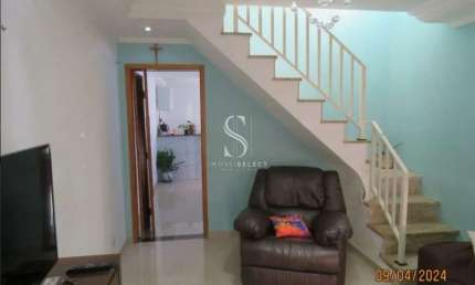 SACOMÃ - CASA ASSOBRADADA DE 120m² COM 2 QUARTOS, 1  BANHEIRO E 1 VAGA Á VENDA