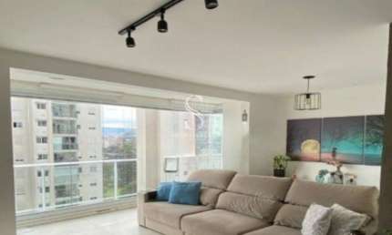 CONDOMÍNIO BOSQUES DA LAPA, APARTAMENTO DE 55M², 1 DORMITÓRIO, SALA COM VARANDA INTEGRADA, E 1 VAGA