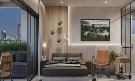 Condominio On Loefgreen na Vila Clementino, Studio de 30m² com 1 dormitório, varanda, sem vaga.