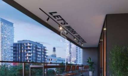 Condominio On Vila Madalena na Vila Pompéía, Studio de 38m² com 1 dormitório, varanda.