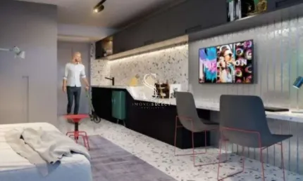Condominio On Paulista no Paraiso, Studio de 23m² com 1 dormitório, cozinha, sem vaga.
