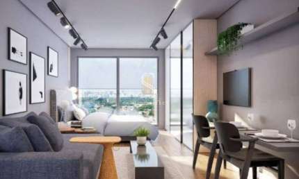 Condominio On Melo Alves em Cerqueira Cesar, Apartamento Garden de 73m² com 1 dormitório, varanda, s