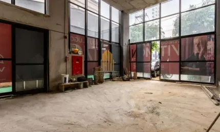 Condomínio vn alvaro rodrigues no brooklin, loja comercial de 207m² com mezanino, 1 vaga.