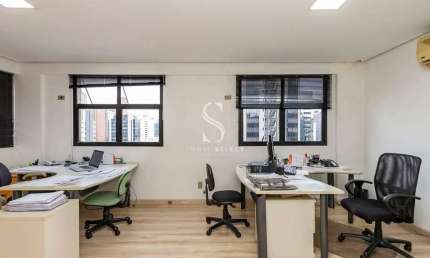 Edifício Thalent Office Center na Vila Nova Conceição, Conjunto Comercial de 350m² com 6 vagas.
