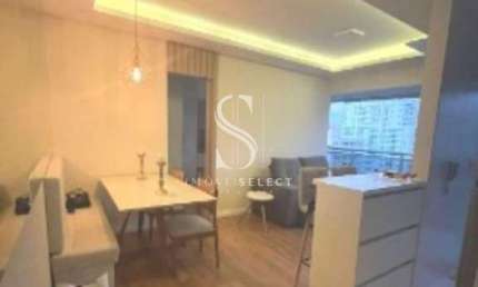 Condominio SQUARE em Santo Amaro - Apartamento de 54m² com 1 dormitirio, 1 suite 1 banheiro e 1 vaga