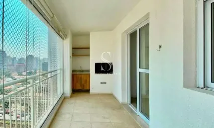 Condomínio One Brooklin - apartamento de 85m2 com 2 quartos, sendo 1 suíte, 2 banheiros, 2 vagas e d