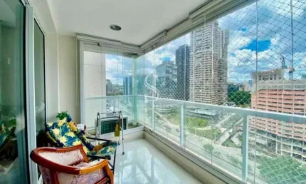 Condomínio Quatro Brooklin- apartamento de 116m2 com 3 quartos, sendo 3 suítes, 3 banheiros, 2 vagas