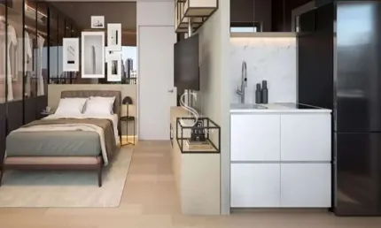 Condomínio Arvorys da Vila Madalena, Studio á venda com 34m² 1 Dormitórios, 1 banheiros, com sacada