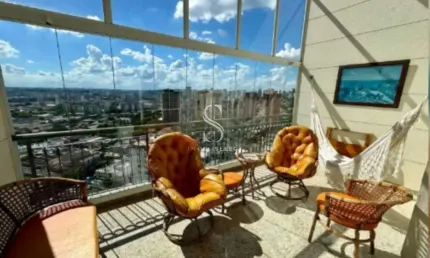 Condominio a reserva santo amaro, apartamento de 210m² com 4 dormitorios, 2 suites e 3 vagas