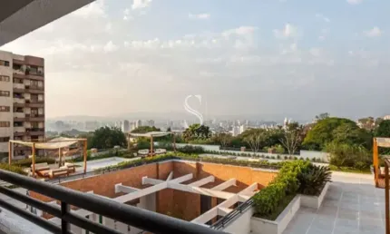 Edifício office garden - sala comercial de 93m² com recepção, copa, 2 banheiros, varanda e 2 vagas.