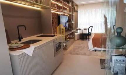 STUDIO DE 31M² COM 1 DORMITÓRIO, 1 BANHEIROS SEM VAGA Á VENDA NA VILA CLEMENTINO CASA IBIRAPUERA STU