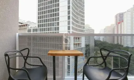 SETIN DOWNTOWN  - Apartamento de 20m² - sendo um studio de 1 quarto, cozinha e banheiro - CONSOLAÇÃO