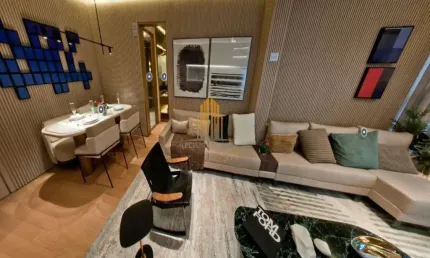 ÁRIA APARTAMENTO RESIDENCIAL DE 53M² EM HIGIENÓPOLIS COM 1 DORMITÓRIO, 1 BANHEIRO E 1 VAGA Á VENDA