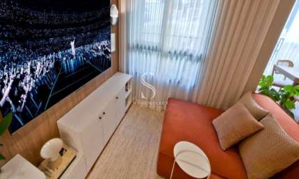 CONDOMÍNIO BARÔ HIGIENÓPOLIS - APARTAMENTO DE 57M² COM 2 DORMITÓRIOS, SUÍTE, 2 BANHEIROS E VARANDA.