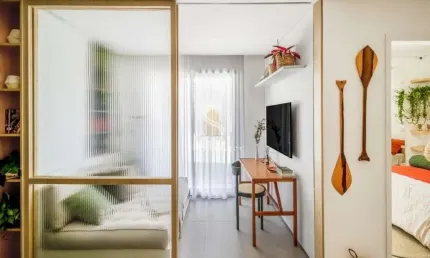 CONDOMÍNIO JARDIM LOBATO EM JARDIM VERA CRUZ -  STUDIO  DE 29M² COM 1 DORMITÓRIO, SALA, BANHEIRO E V