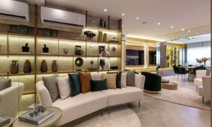 Condomínio Living United Ipiranga, Apartamento de 123m² com 3 suítes, 2 vagas.