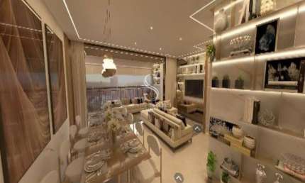 Condominio Living One na Barra Funda, Apartamento de 116m² com 4 dormitórios, 1 suíte, 2 vagas.