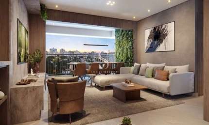 Condominio Raízes Premium Butantã, Apartamento de 115m² com 3 suítes, 2 vagas.