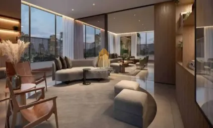 Metropolitan Vila Nova by Helbor na Vila Nova Conceição, Studio de 48m² com varanda, sem vaga.