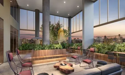 Condomínio helbor open mind na chácara santo antônio, studio de 63m² com 1 dormitório, varanda, sem