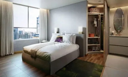 Condomínio W Residence a Vila Olímpia, Apartamento de 73m² com 2 dormitórios, 1 suíte, 1 vaga.