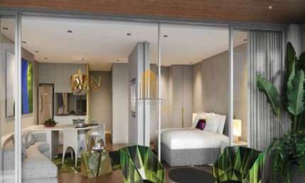Condomínio W Residence na Vila Olímpia, Apartamento de 68m² com 1 suíte, 1 vaga.