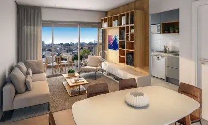 Condominio Patteo Klabin na Chácara Klabin, Apartamento de 66m² com 2 dormitórios, 1 suíte, varanda,