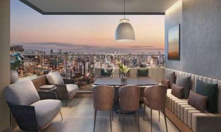 Condomínio Helbor Open Mind na Chácara Santo Antônio, Apartamento de 70m² com 2 dormitórios, 1 suíte