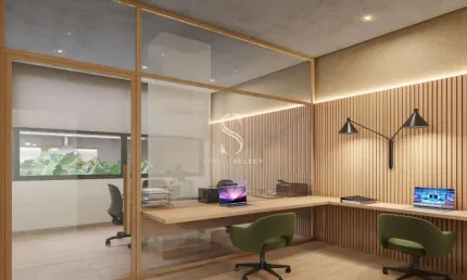 Condomínio led vila madalena - loja comercial de 193m² com banheiro.