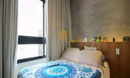 Condomínio Nik Alves Guimarães - Pinheiros. Studio à venda com 25m², 1 quarto, 1 Banheiro, com sacad
