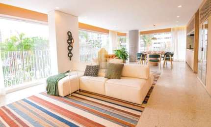 Condominino Península Vila Madalena em Pinheiros, Apartamento de 193m² com 4 suítes e 3 vagas.