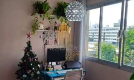 Edifício Rebouças, Cidade Monções - Apartamento de 48m² com 1 dormitório, 1 banheiro e 1 vaga