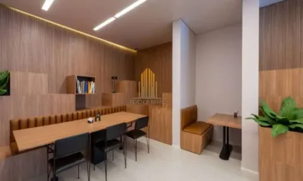 CONDOMÍNIO SP CODE EM PARAÍSO -  SALA COMERCIAL DE 46M² COM BANHERO E COPA.