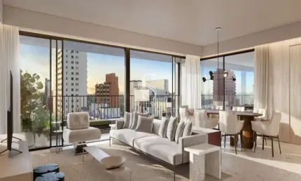 Condominio uapé em higienópolis, apartamento de 167m² com 3 suítes, 2 vagas.