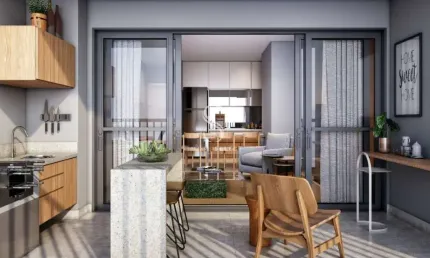 Condominio Camino - Alto da Boa Vista, Apartamento de 92m²m² com 2 dormitórios, 1 suíte.