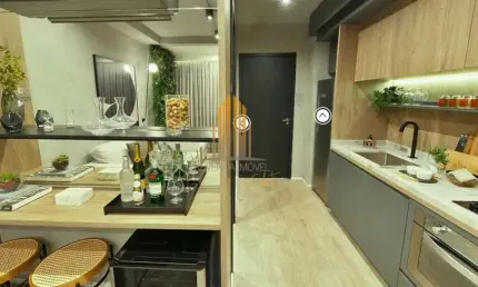 CONDOMÍNIO ZIP BROOKLIN LOCALIZADO NO BAIRRO DO BRROKLIN, STUDIO DE 24M², POSSUI 1 DORMITÓRIO E 1 BA