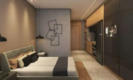 Condomínio mov perdizes, apartamento de 58m² com 2 dormitórios, 1 suíte, 2 vagas.