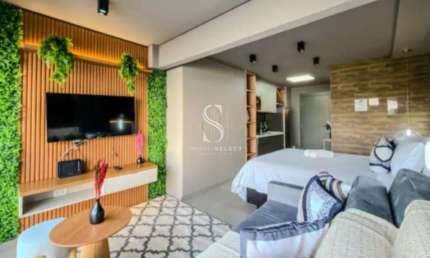 Condomínio Gravura Perdizes Residencial - Studio à venda com 28m², 1 quarto, 1 banheiro e sacada.
