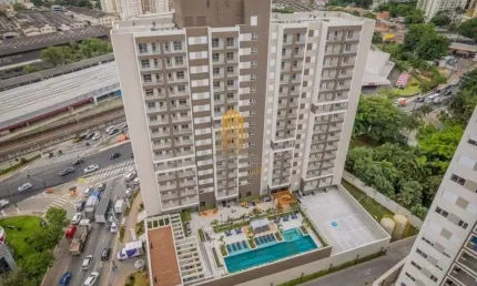 Condominio living concept panamby. apto com 50m2, dois dormitórios, banheiro social e uma vaga. na v